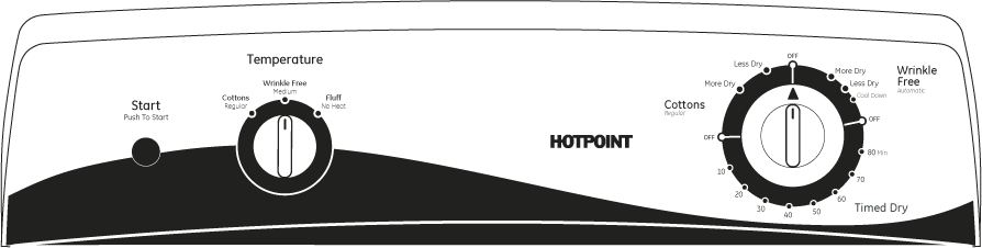 Hotpoint HTDX100GDWW White