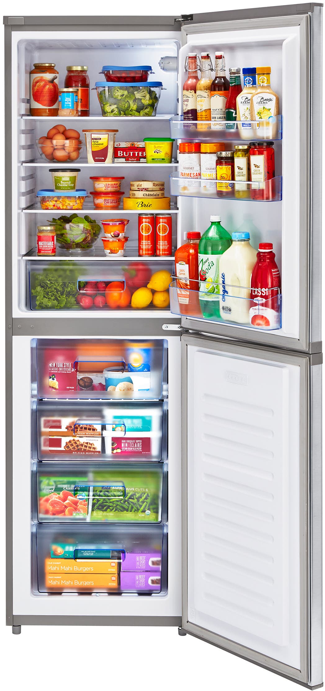 Haier HRB10N2BGS 23 Inch Bottom-Freezer Refrigerator