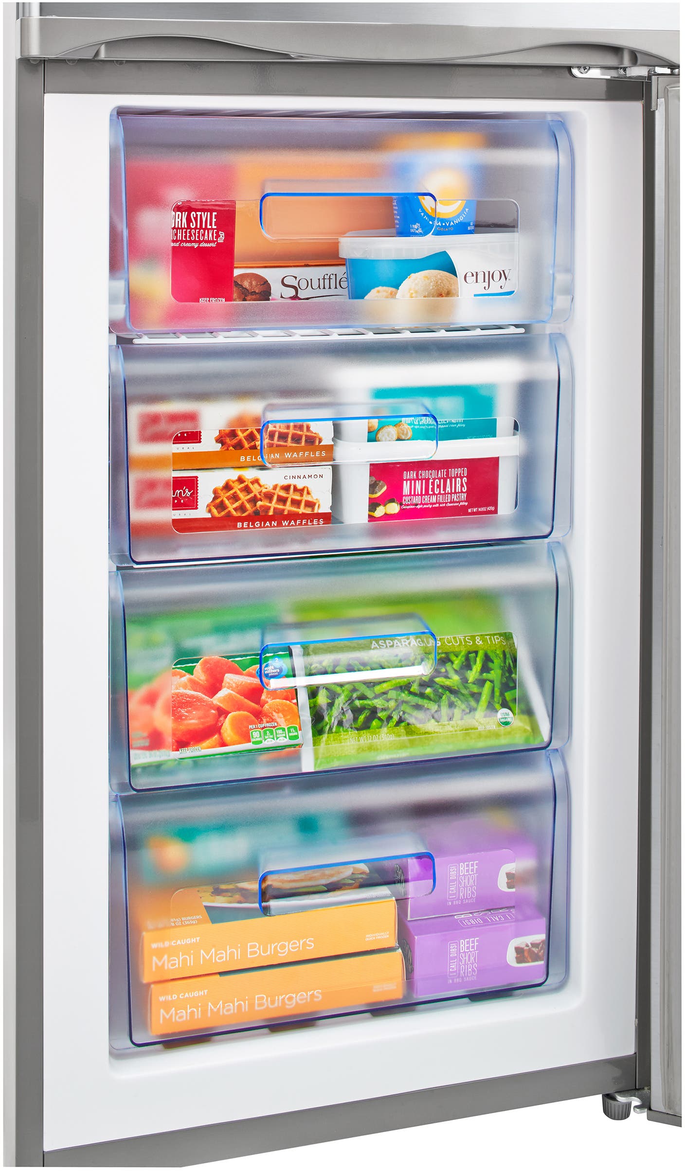 Haier HRB10N2BGS 23 Inch Bottom-Freezer Refrigerator