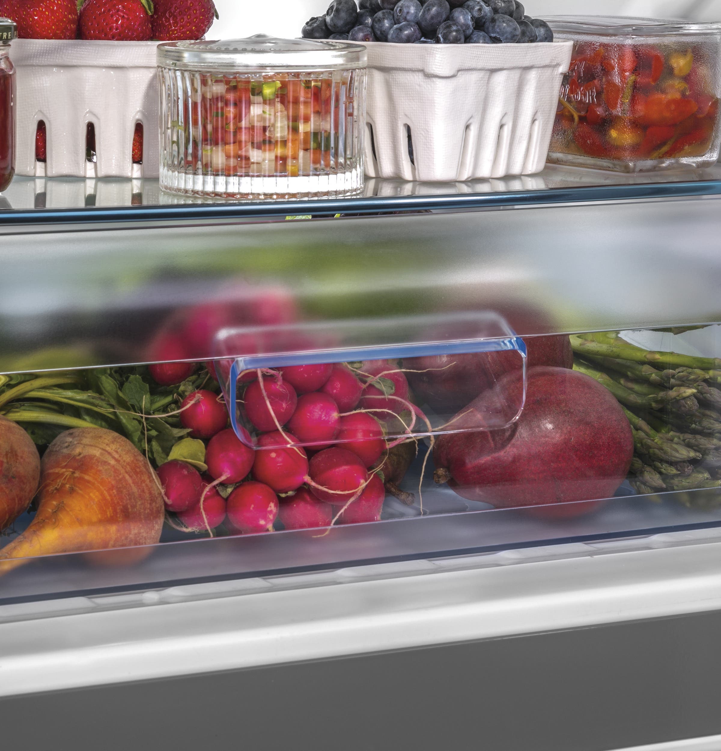 Haier HRB10N2BGS 23 Inch Bottom-Freezer Refrigerator