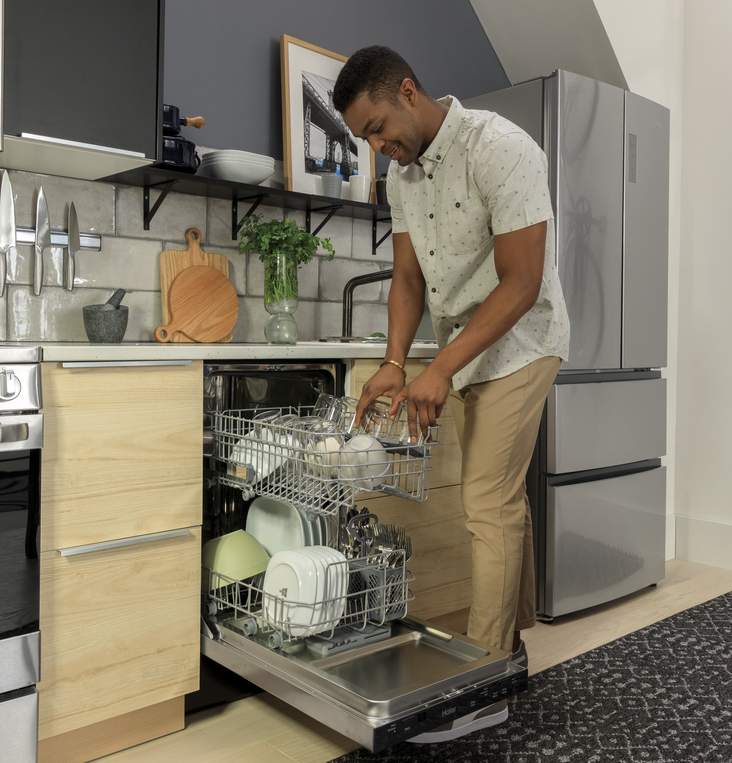 Haier HRF15N3AGS Stainless Steel