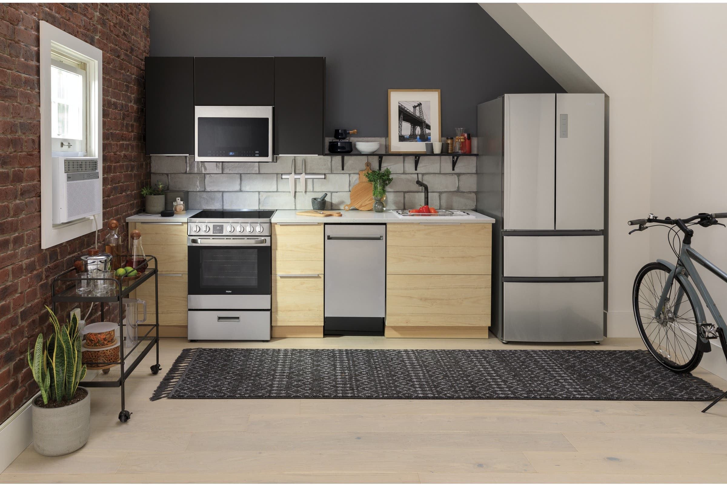 Haier HRF15N3AGS Stainless Steel