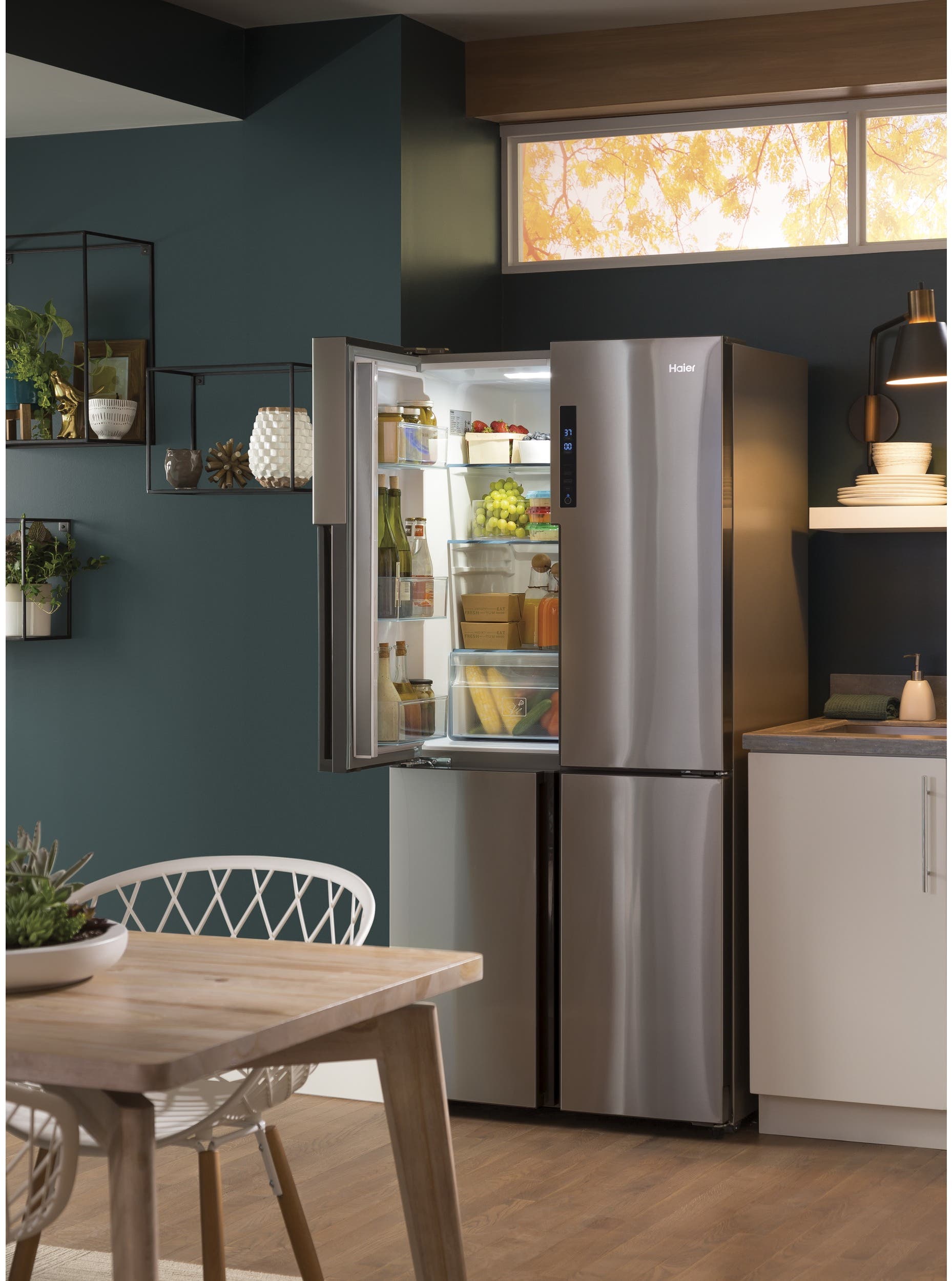 Haier HRQ16N3BGS Stainless Steel
