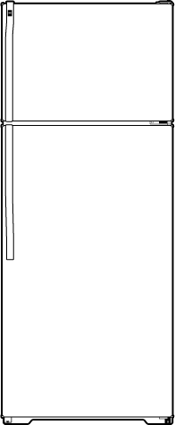 Hotpoint HTS16BBSRWW 15.7 cu. ft. Top-Freezer Refrigerator with NeverCl...