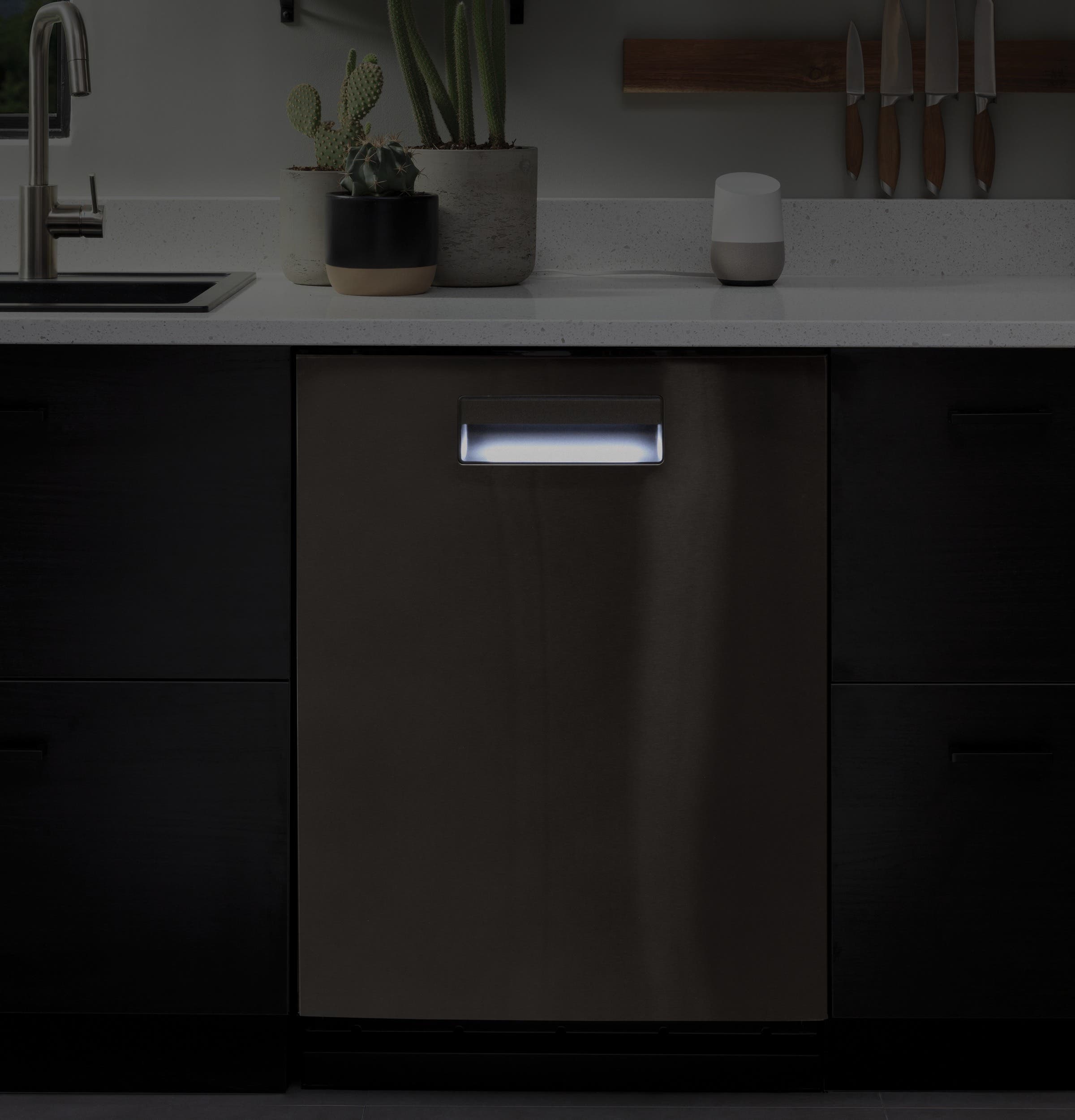Haier QDP555SBNTS Black Stainless Steel, Fingerprint Resistant