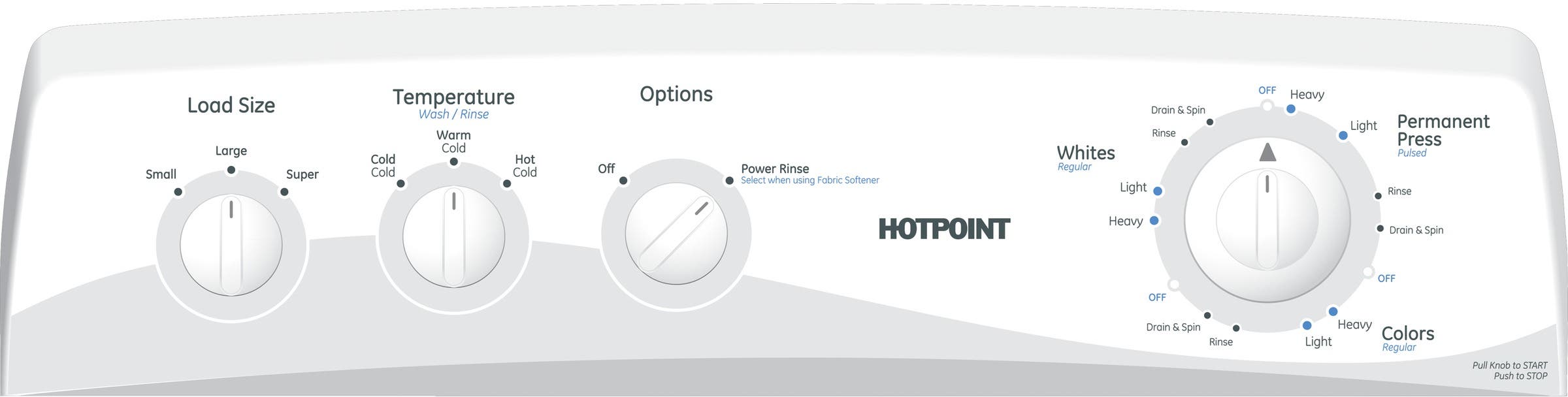 Hotpoint HTWP1200DWW White