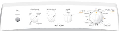 Hotpoint NWXR483EGWW 27" Electric Dryer