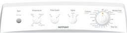 NWXR483EGWW Hotpoint 5