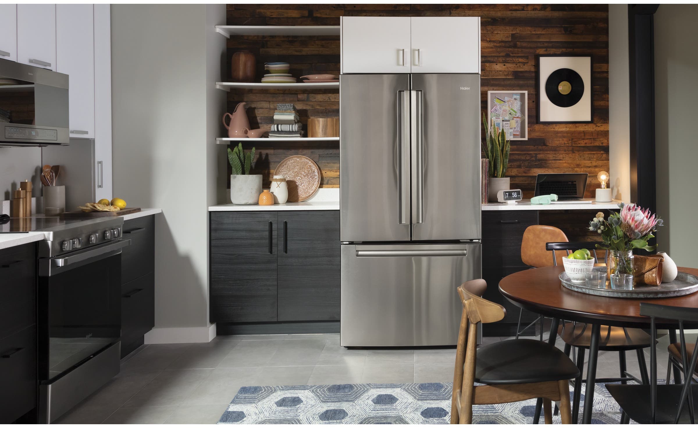 Haier QNE27JSMSS Stainless Steel