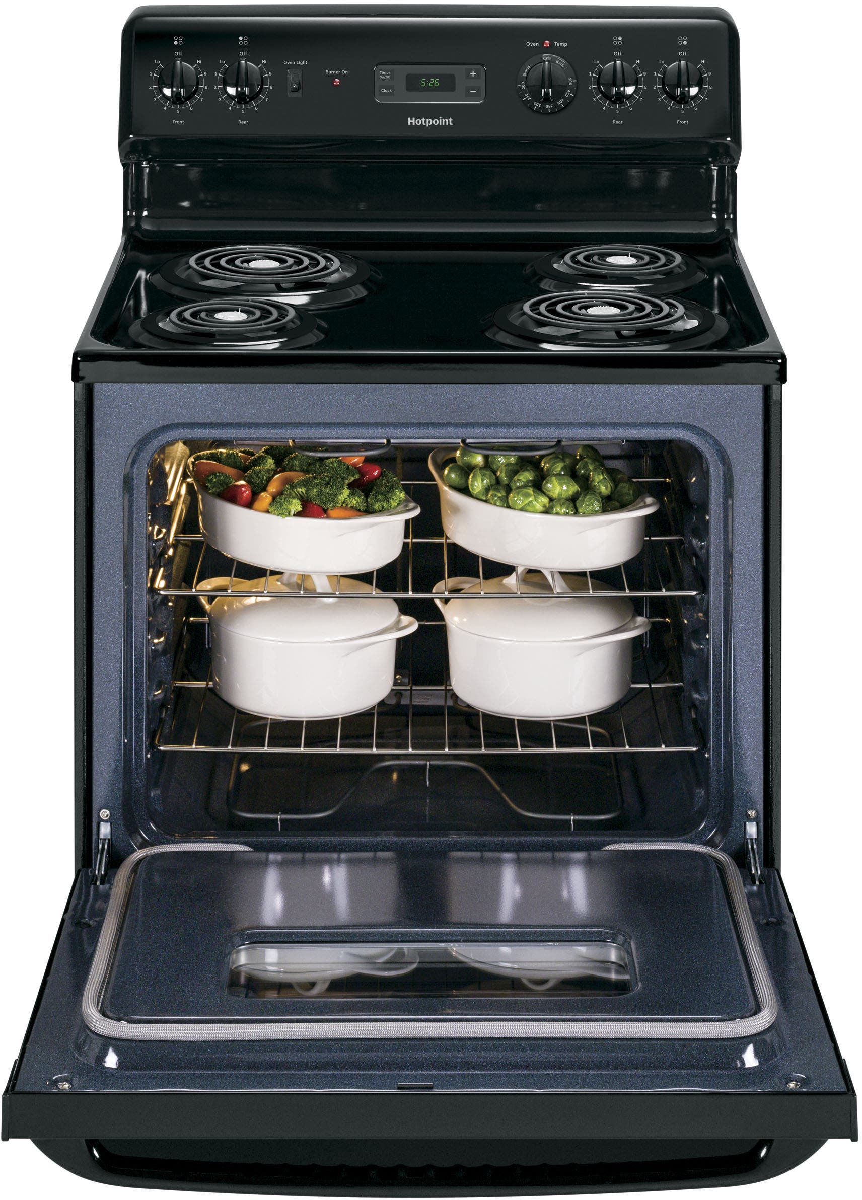 Hotpoint RB526DHBB Black
