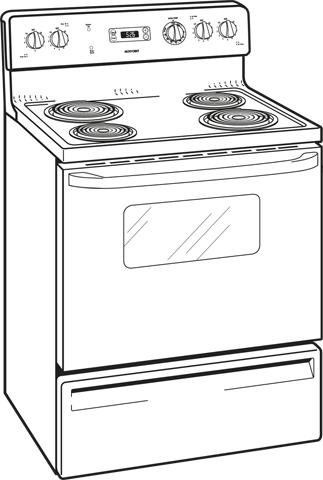 Hotpoint RB536DPBB Black