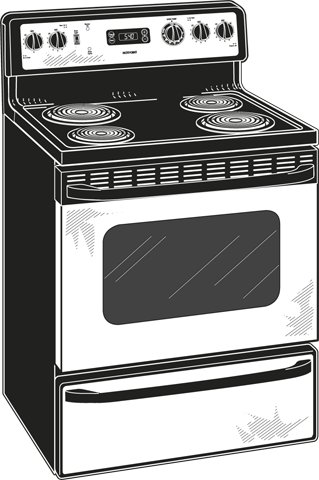 Hotpoint RB540SPSA 30" Freestanding Electric Range