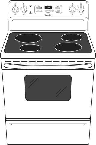 Hotpoint RB560DHWW White