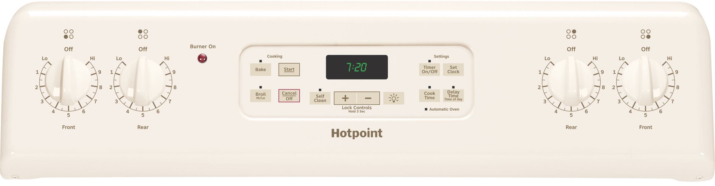 Hotpoint RB720DHCC Bisque