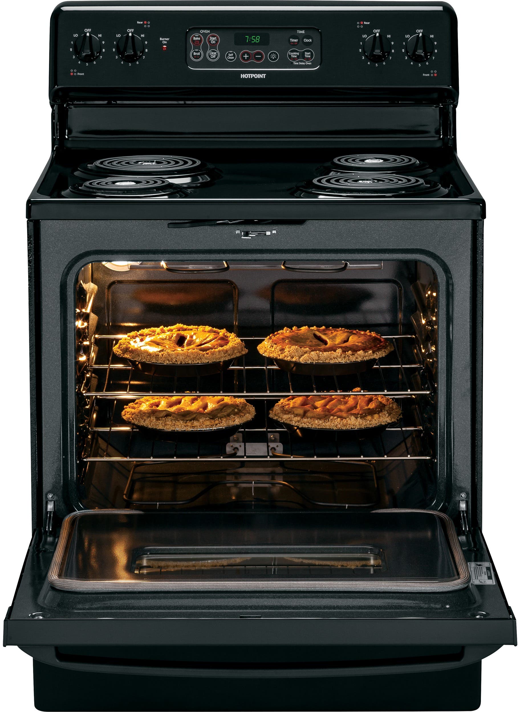Hotpoint RB758DPBB Black