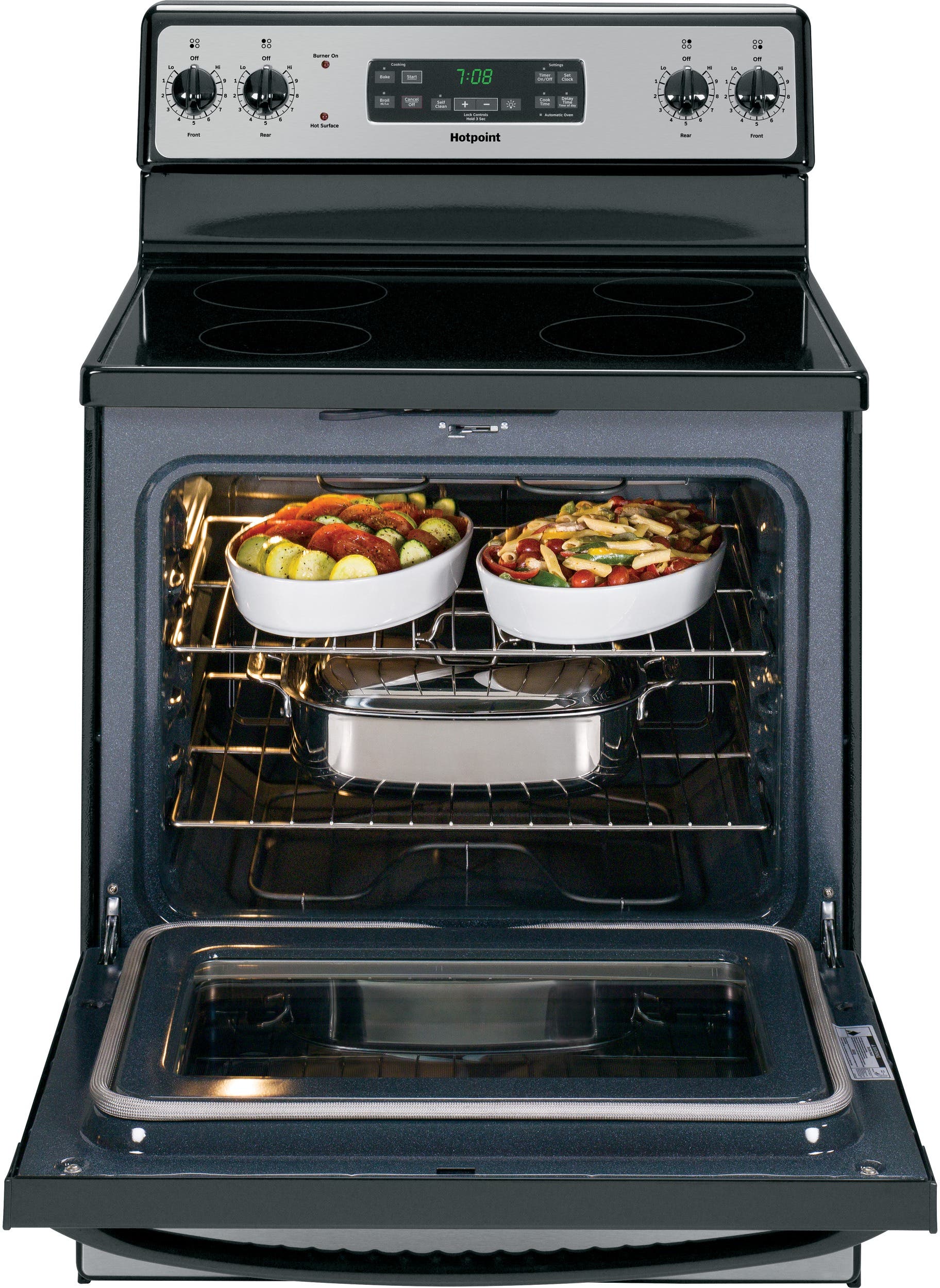 Hotpoint RB780RHSS 30 Inch Freestanding Electric Range