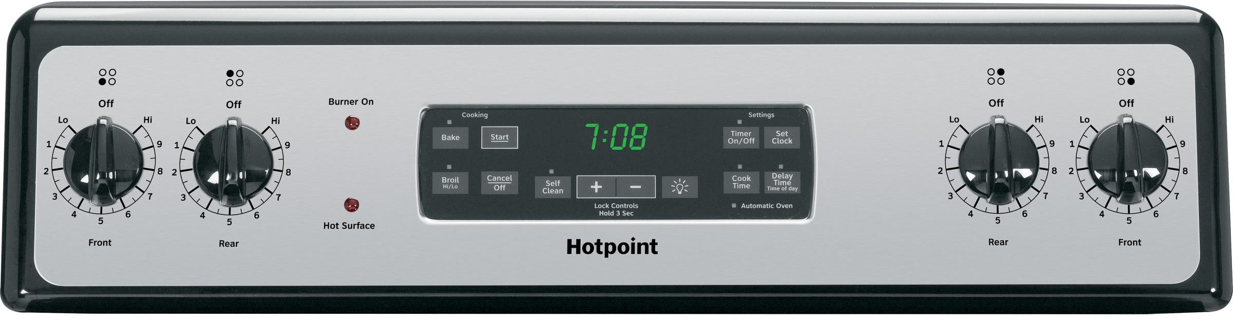 Hotpoint RB780RHSS 30 Inch Freestanding Electric Range