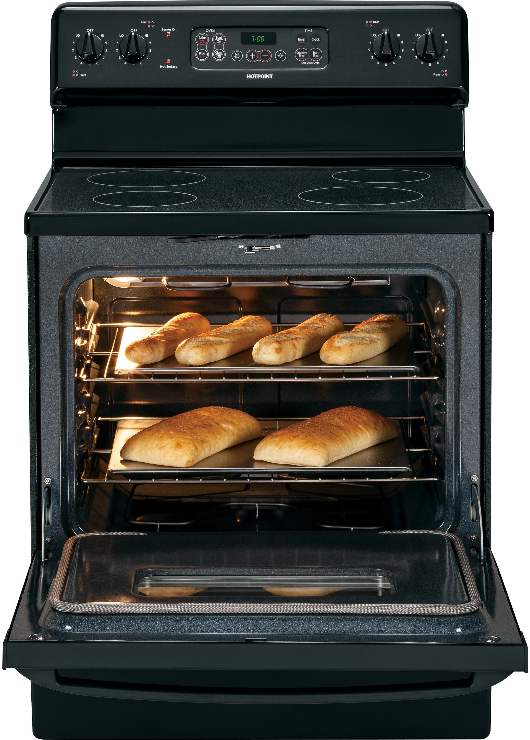Hotpoint RB787DPBB Black