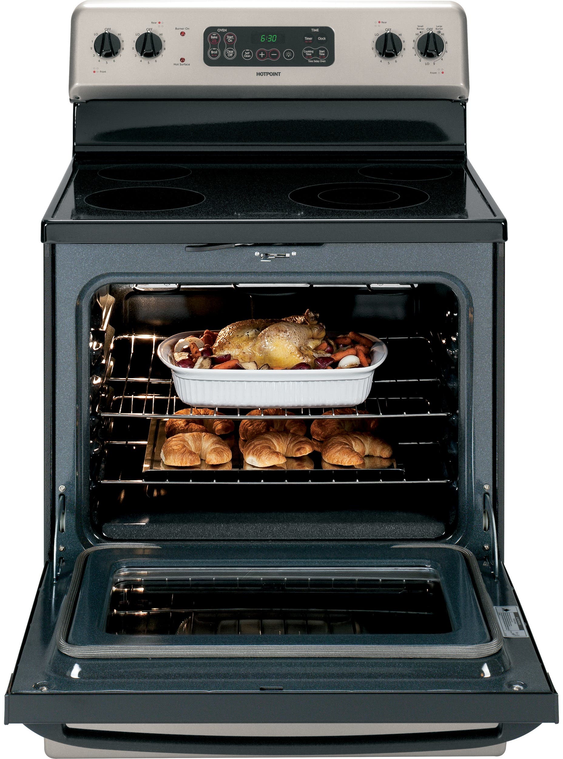 Hotpoint RB790SRSA Silver Metallic