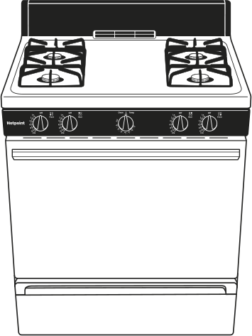 Hotpoint RGB508PEFWH White
