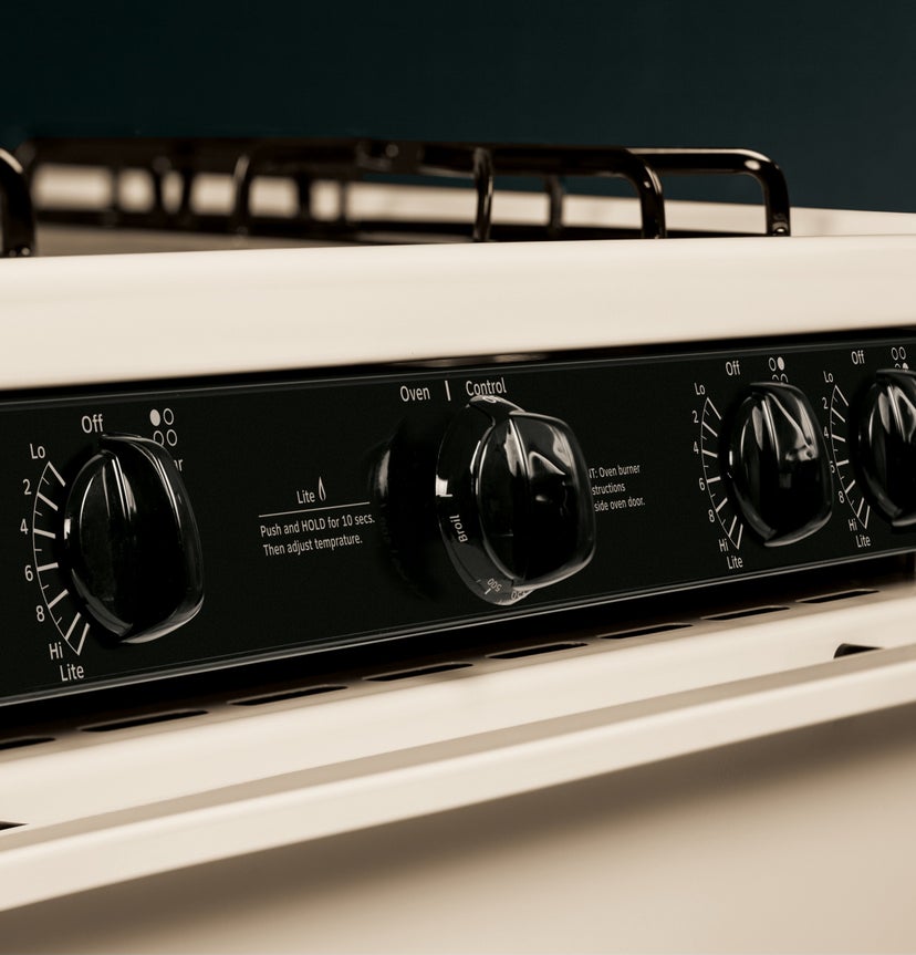 Hotpoint RGB518PCHCT Hotpoint 30" Free-standing Gas Range: Bisque