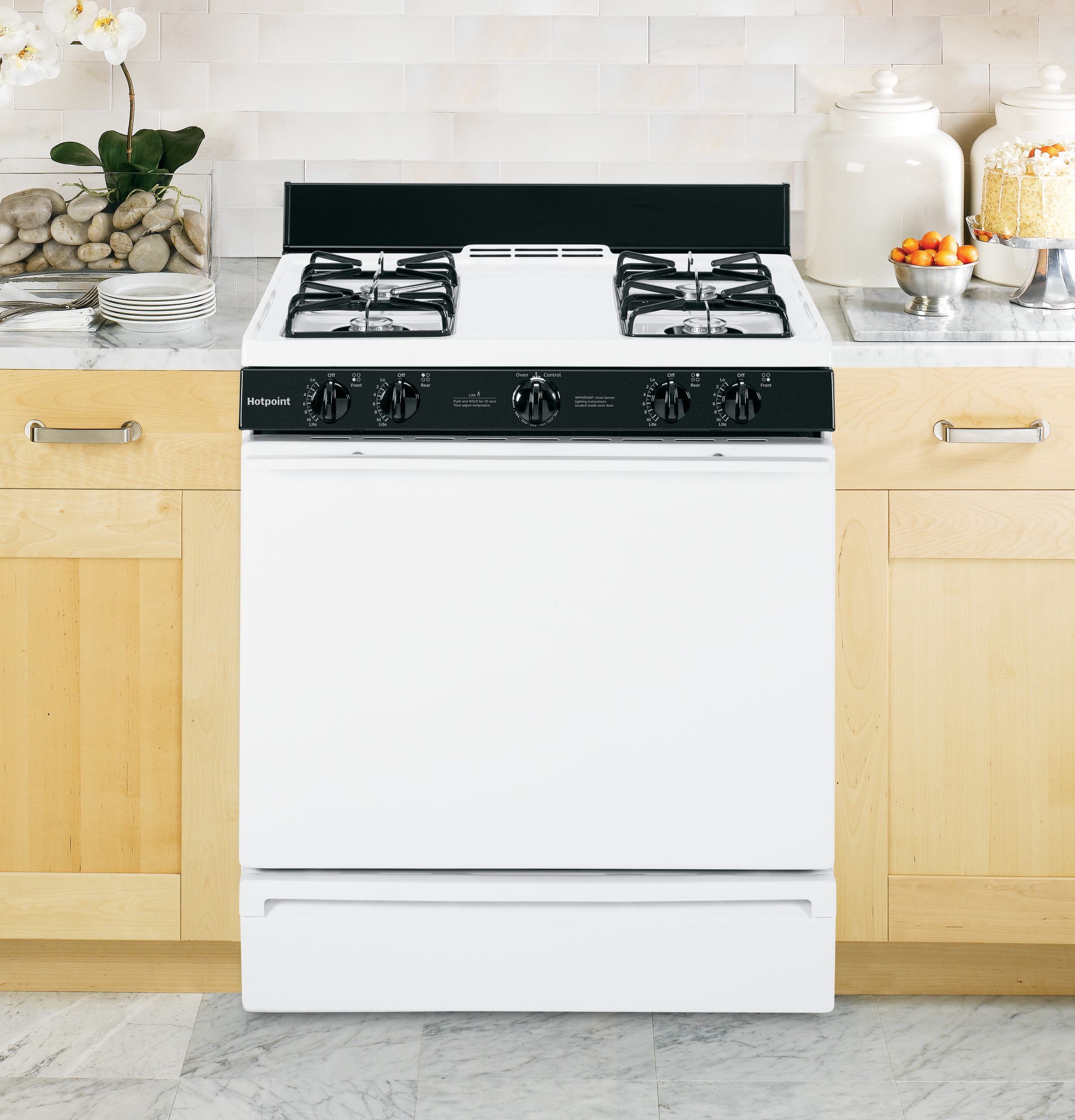 Hotpoint RGB518PCHWH White