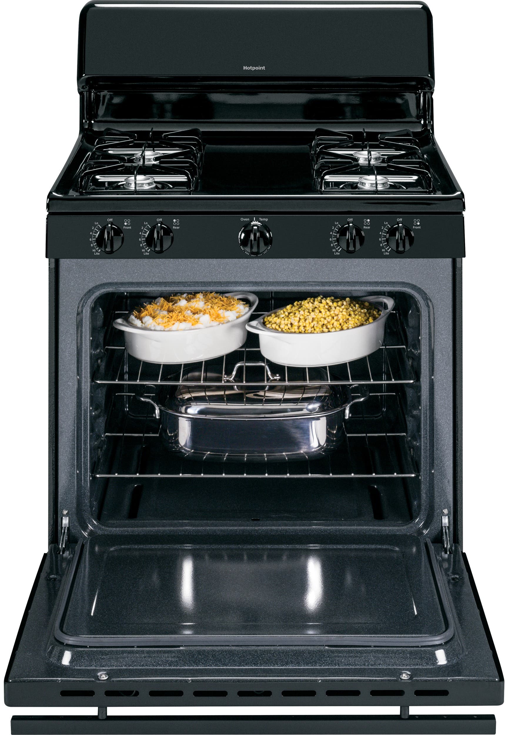 Hotpoint RGB525DEHBB Black