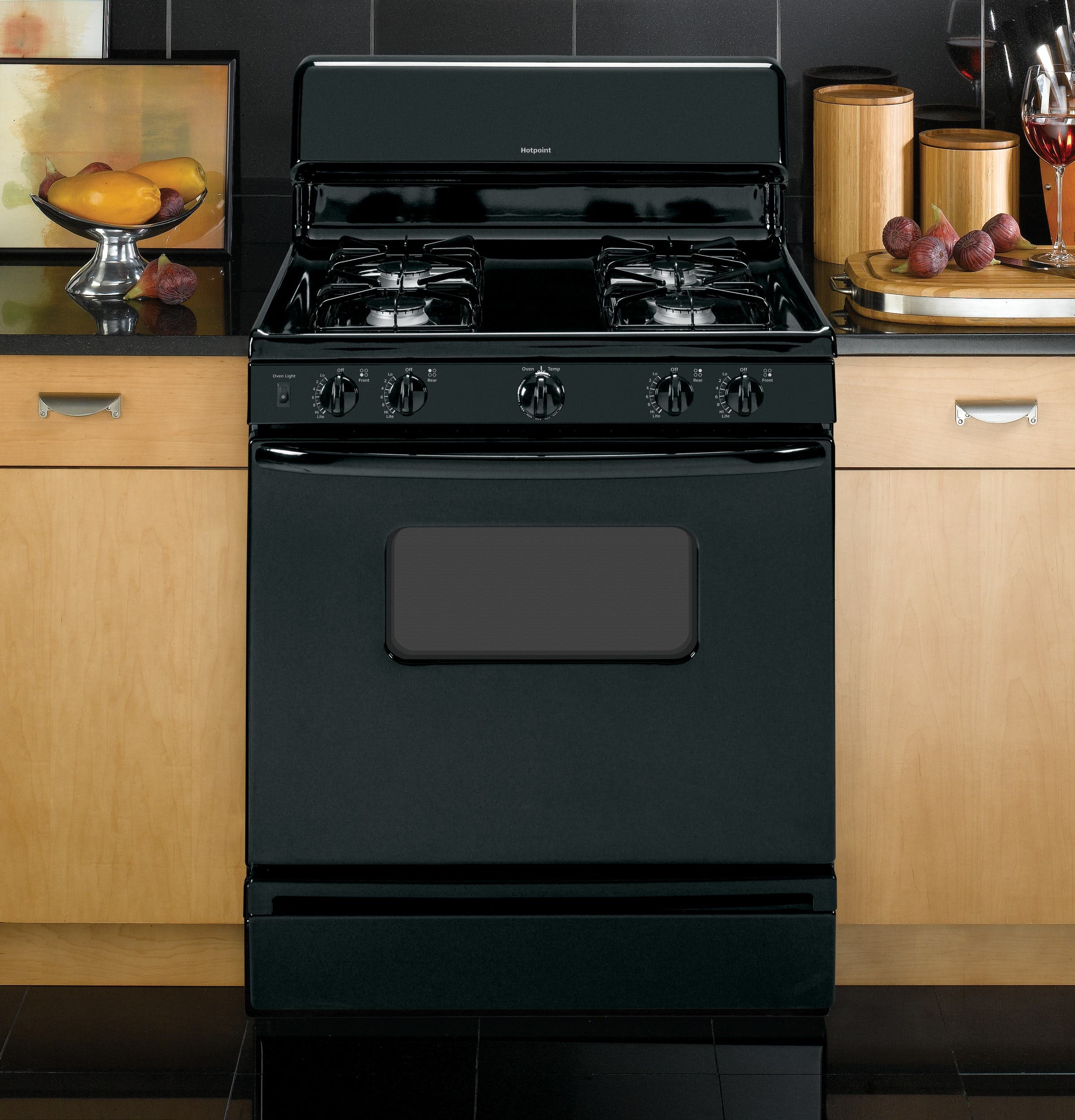 Hotpoint RGB526DEHBB Black