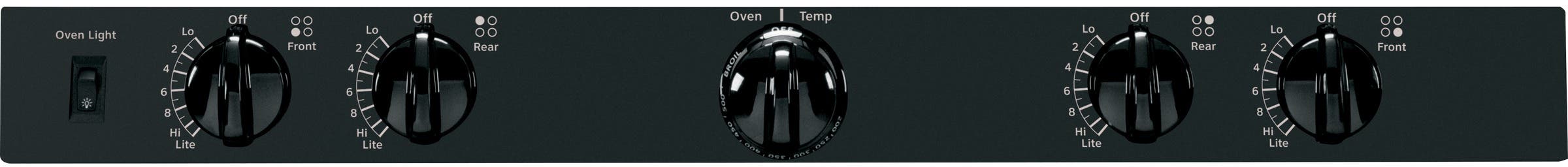 Hotpoint RGB526DEHBB Black
