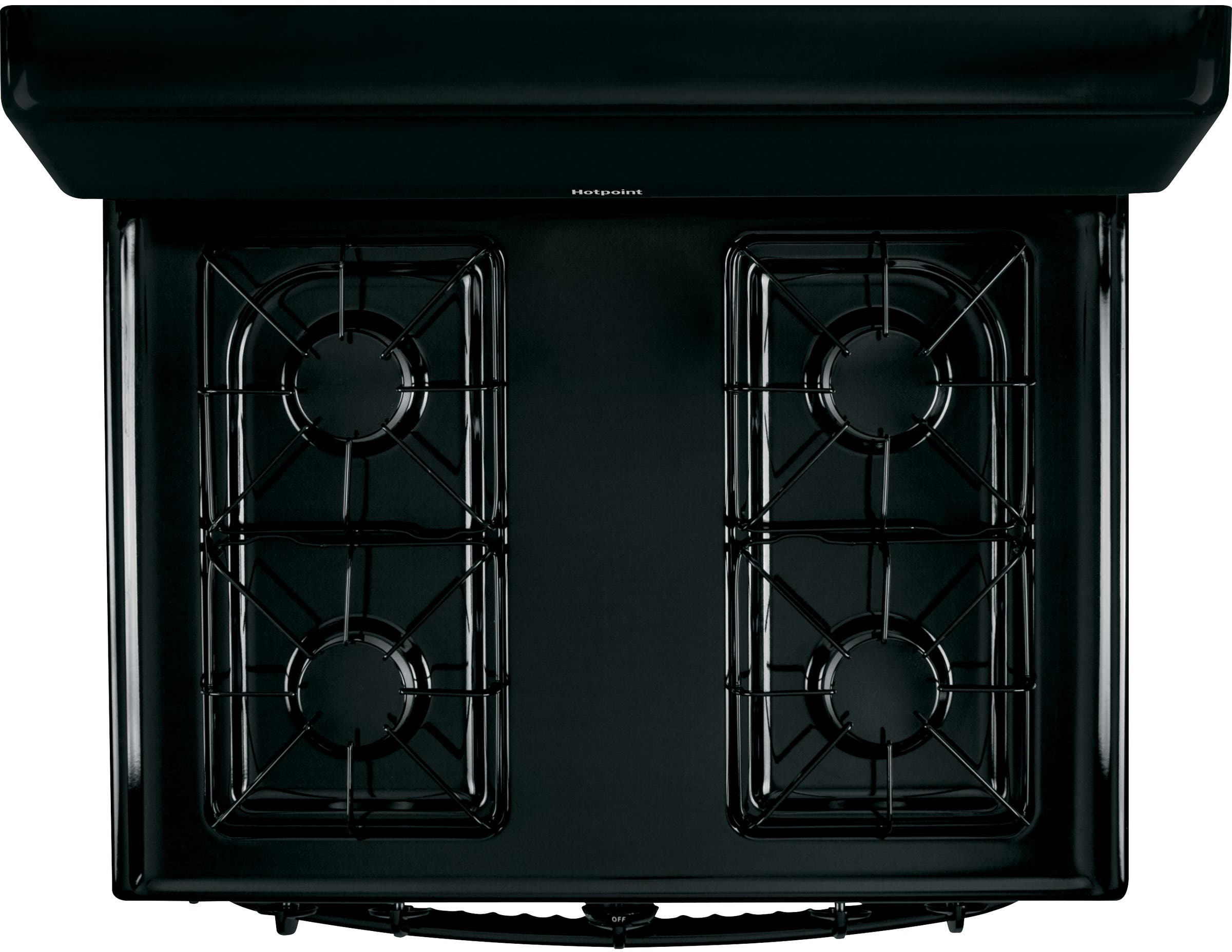Hotpoint RGB526DEHBB Black