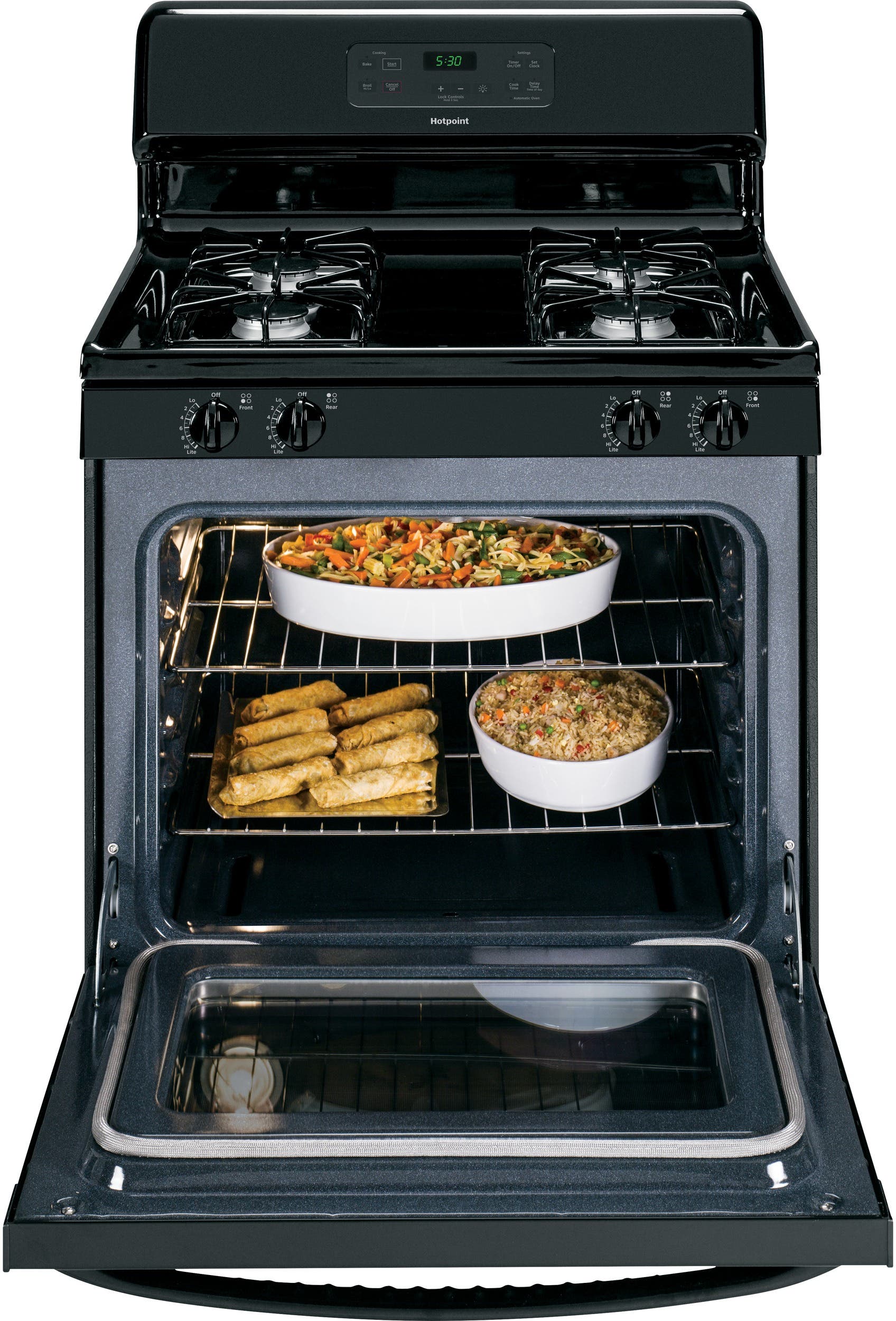 Hotpoint RGB530DEHBB Black