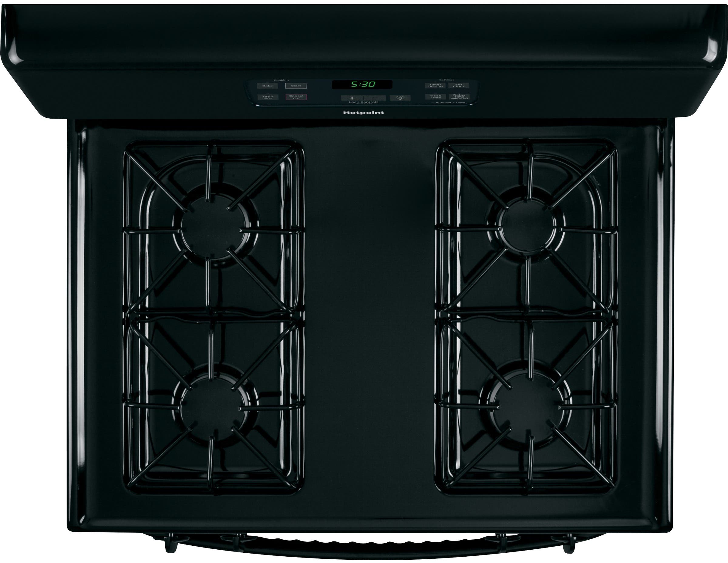Hotpoint RGB530DEHBB Black