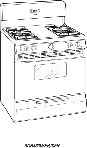 Hotpoint RGB533DEPBB Black