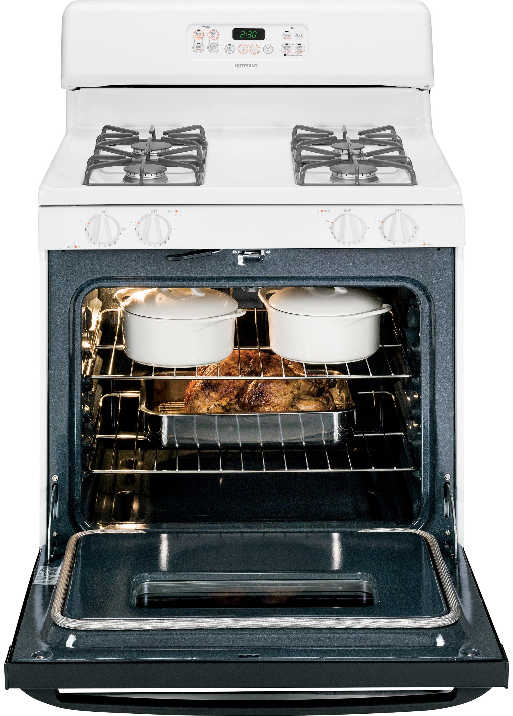 Hotpoint RGB746DEPWW White