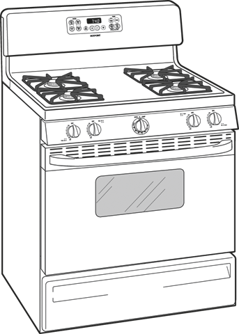 Hotpoint RGB746DEPWW White