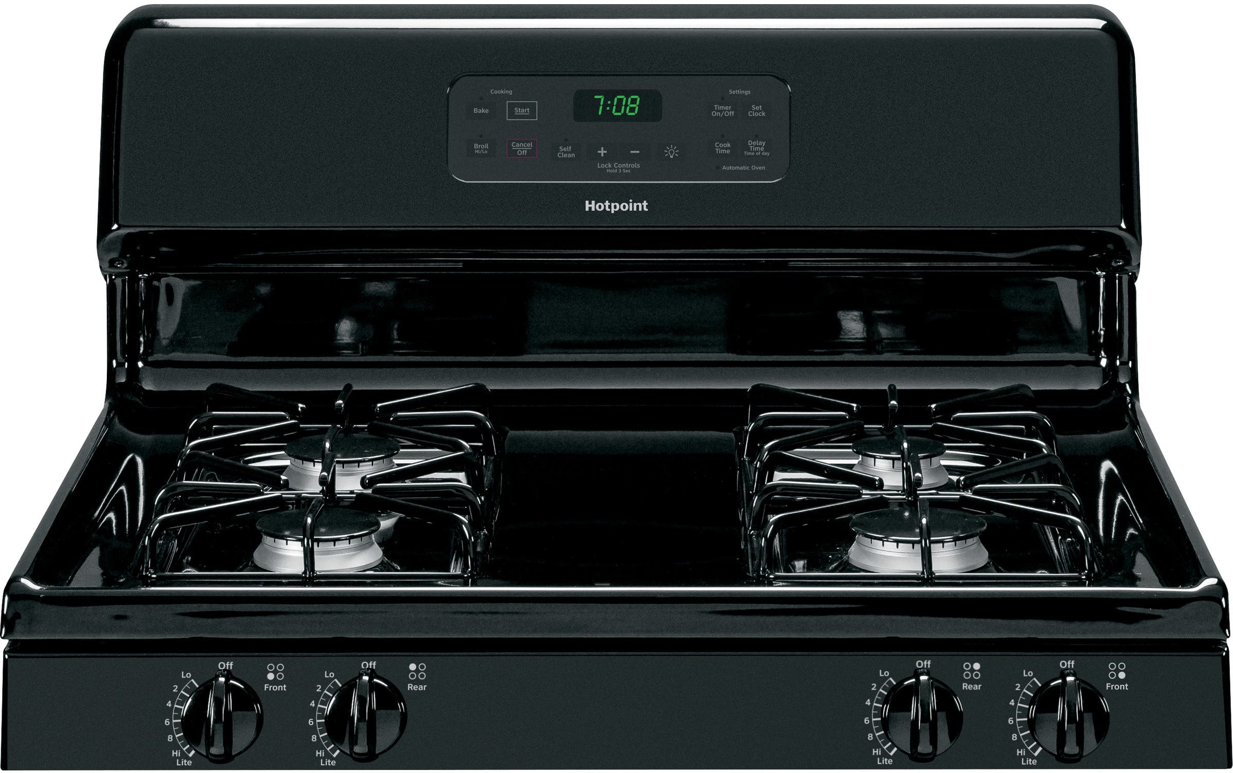 Hotpoint RGB780DEHBB Black