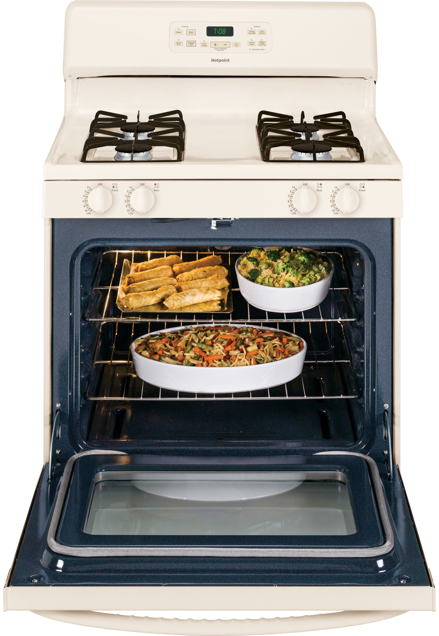 Hotpoint RGB780DEHCC Bisque
