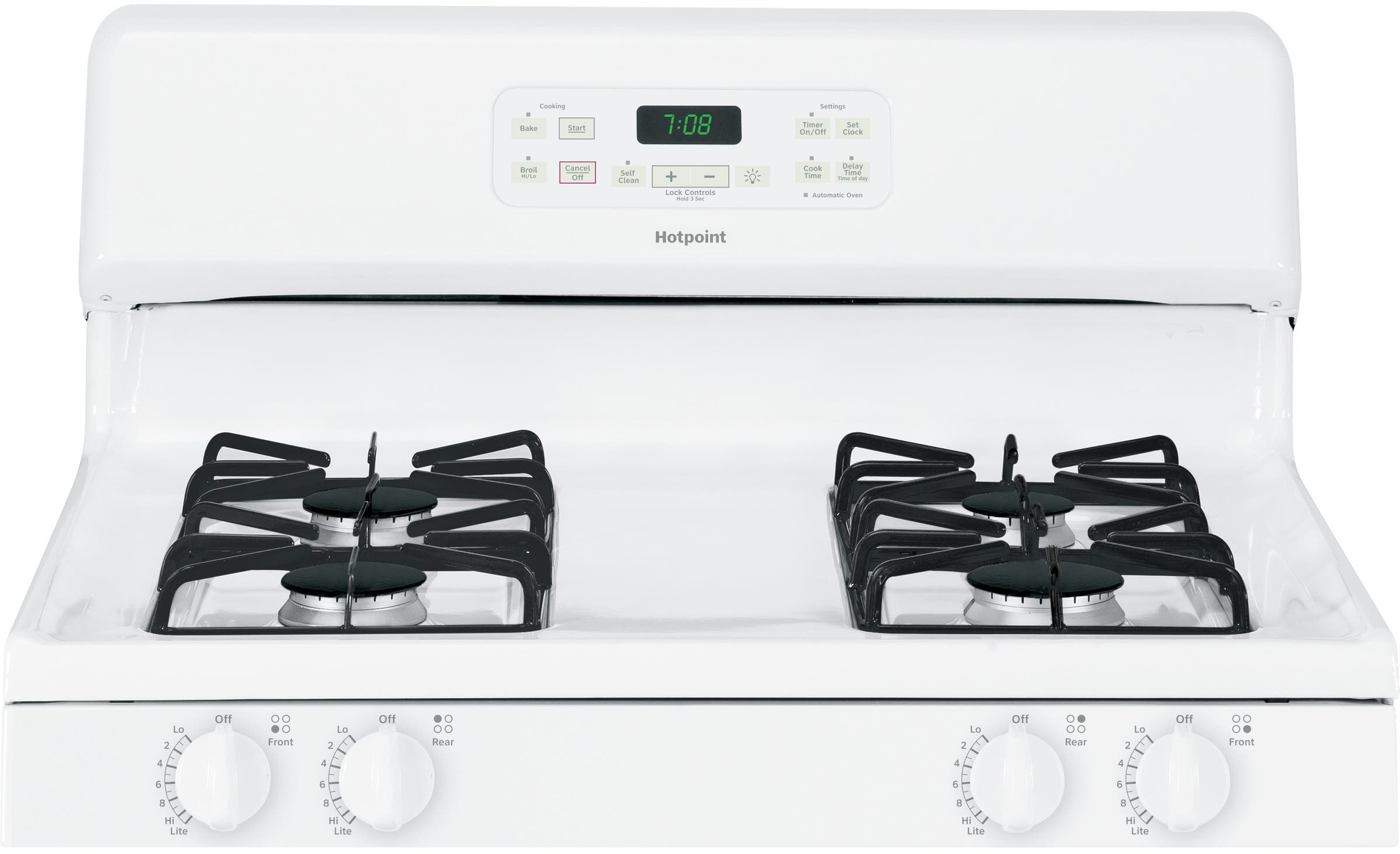 Hotpoint RGB780DEHWW White On White