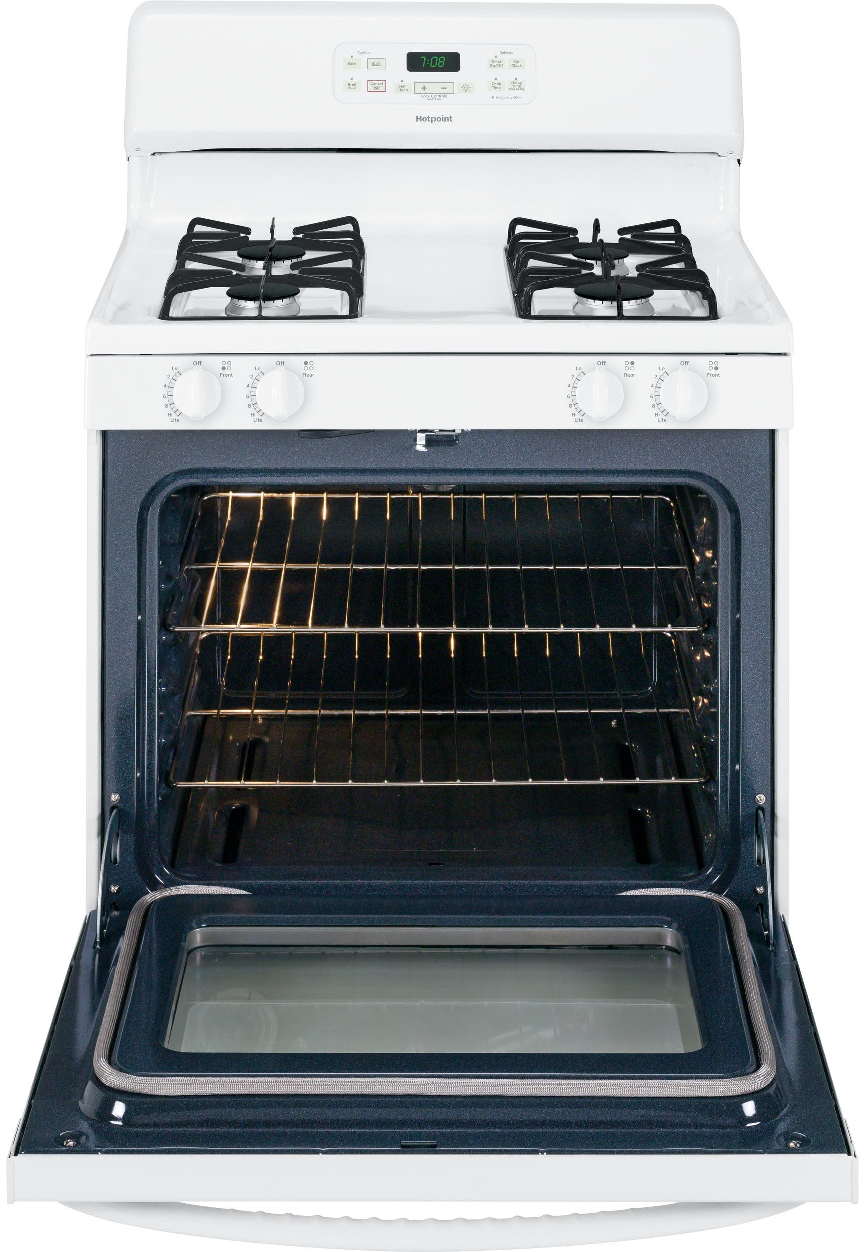 Hotpoint RGB780DEHWW White On White