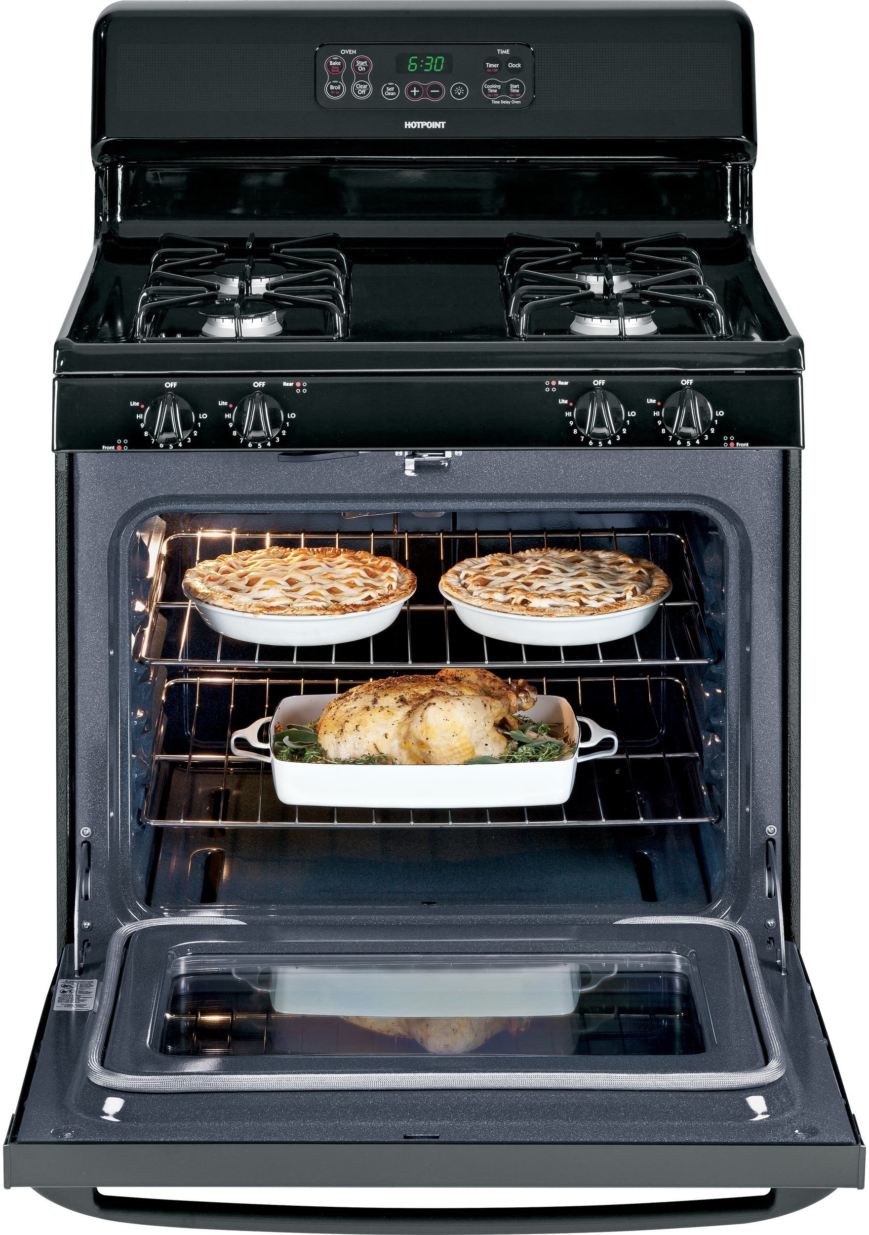 Hotpoint RGB790DETBB Black