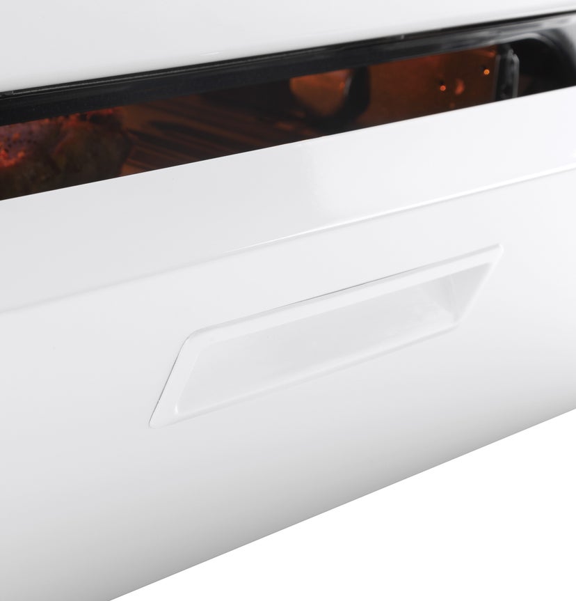 Hotpoint RGBS100DMWW 30 Inch Freestanding Gas Range with 4 Burners: Whi...