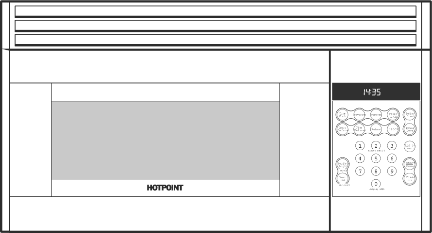 Hotpoint RVM1435BK Black