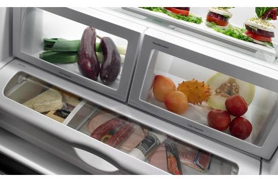 Jenn Air JFC2290VEM 21.8 cu. ft. Counter-Depth French-Door Refrigerato...