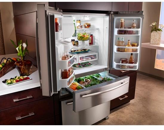 Jenn Air JFX2597AEM Freestanding Refrigerator Euro-style Stainless