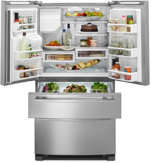 Jenn Air JFX2597AEM Freestanding Refrigerator Euro-style Stainless
