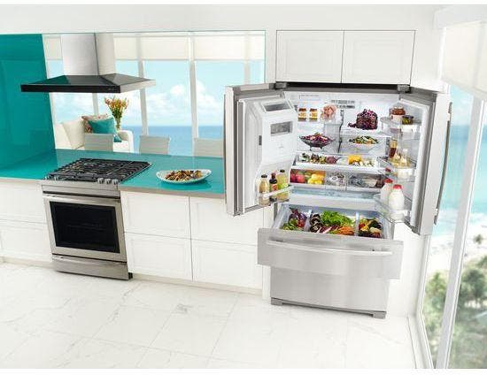 Jenn Air JFX2897DRM Euro Style Stainless Handle