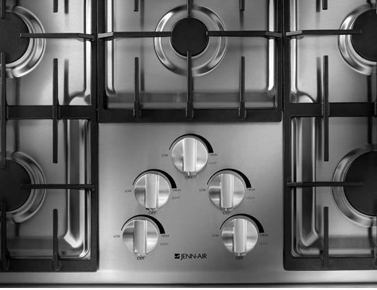 Jenn Air JGC1536ADS 36" Gas Cooktop: Stainless Steel