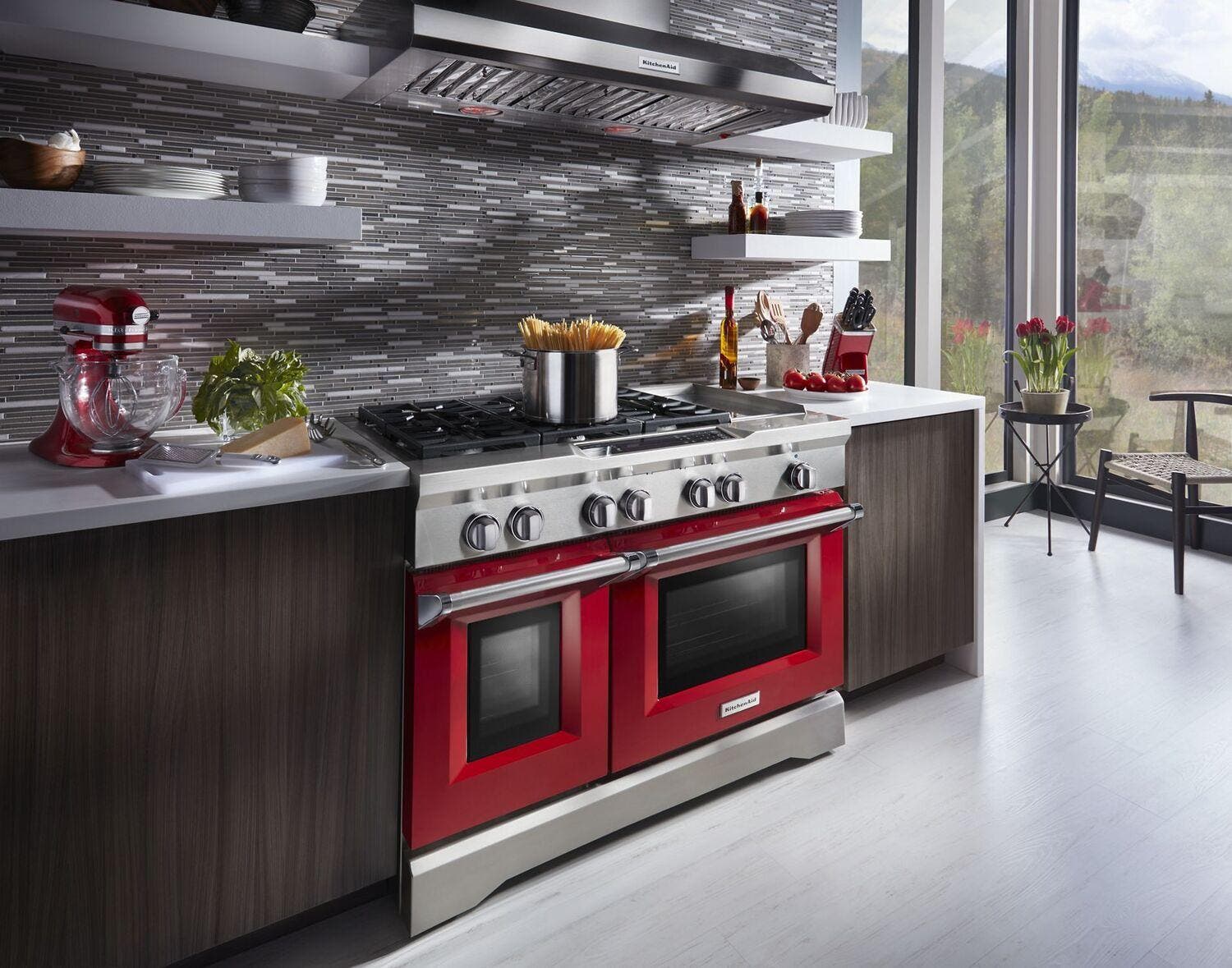 KitchenAid KDRS483VSD Signature Red