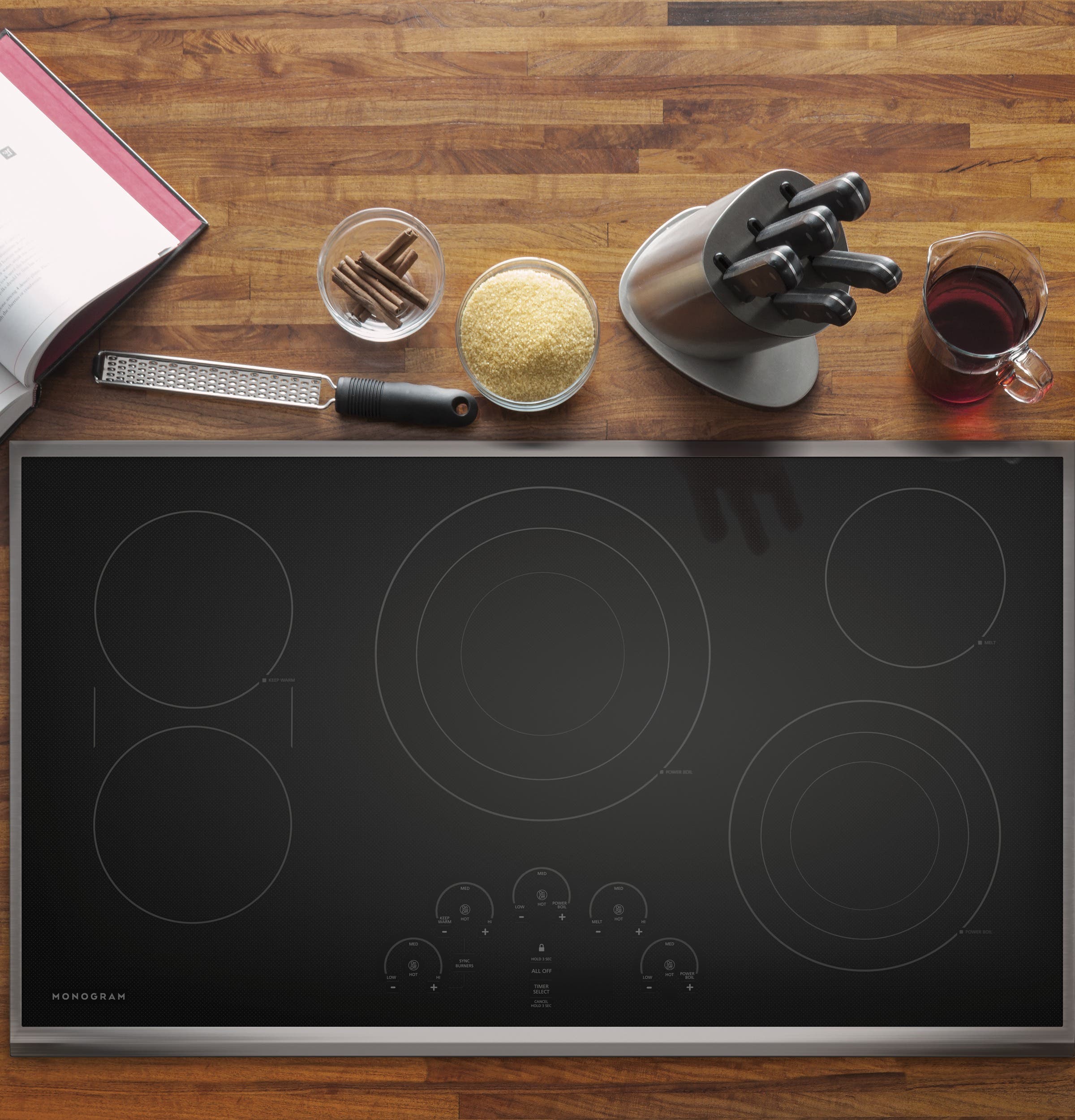 Monogram ZEU36RSJSS Black/stainless Steel