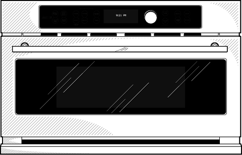 Monogram ZSC2201JSS 30 Inch Built-In Electric Single Wall Oven